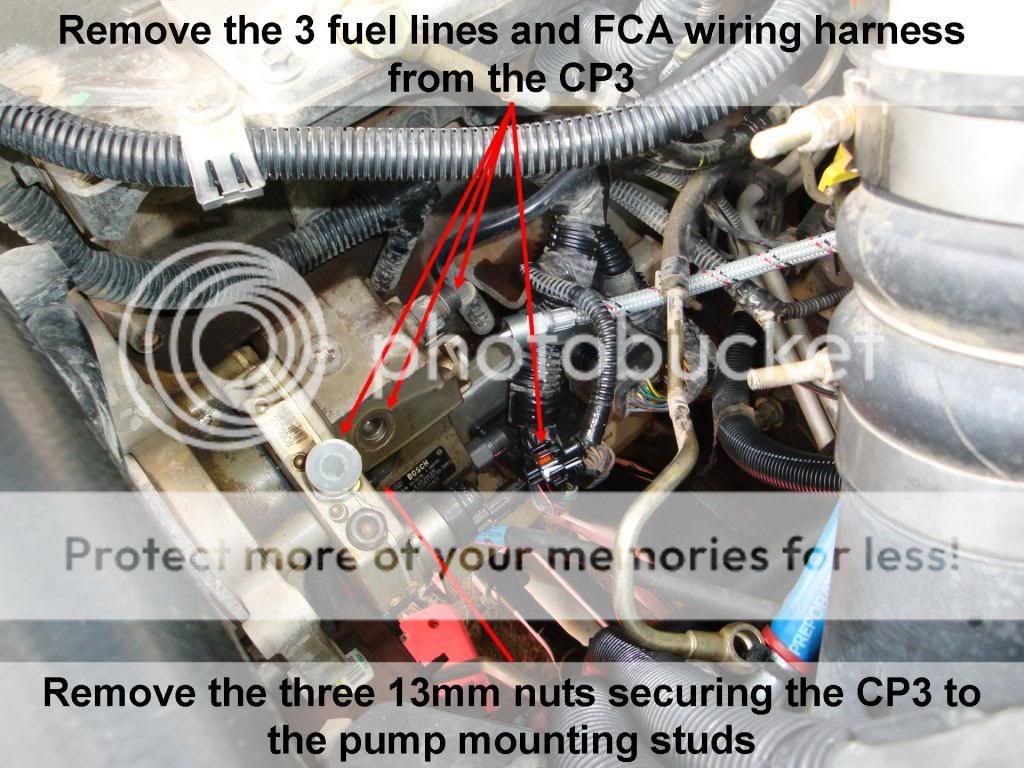 Removal and Installation of a CP3 on a CR Cummins